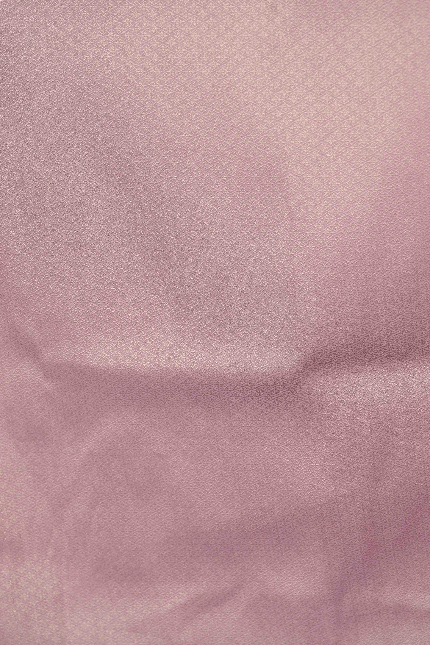 Pastel Pink Soft Silk Saree Woven in Almond Zari within the Fabric giving smooth texture from in and out