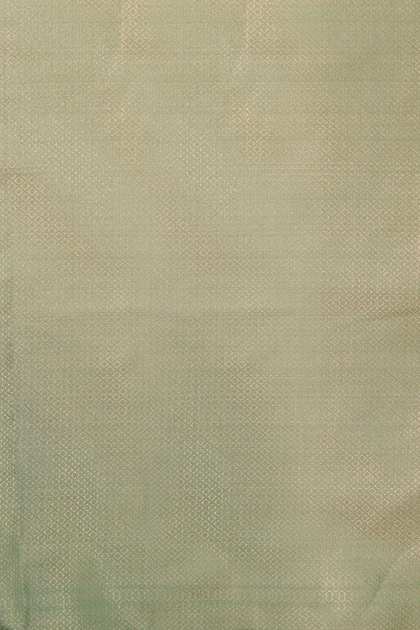 Green Dual Tone Banarasi Silk Saree woven in Necklace Buta all over body and Rich Golden Zari Palla