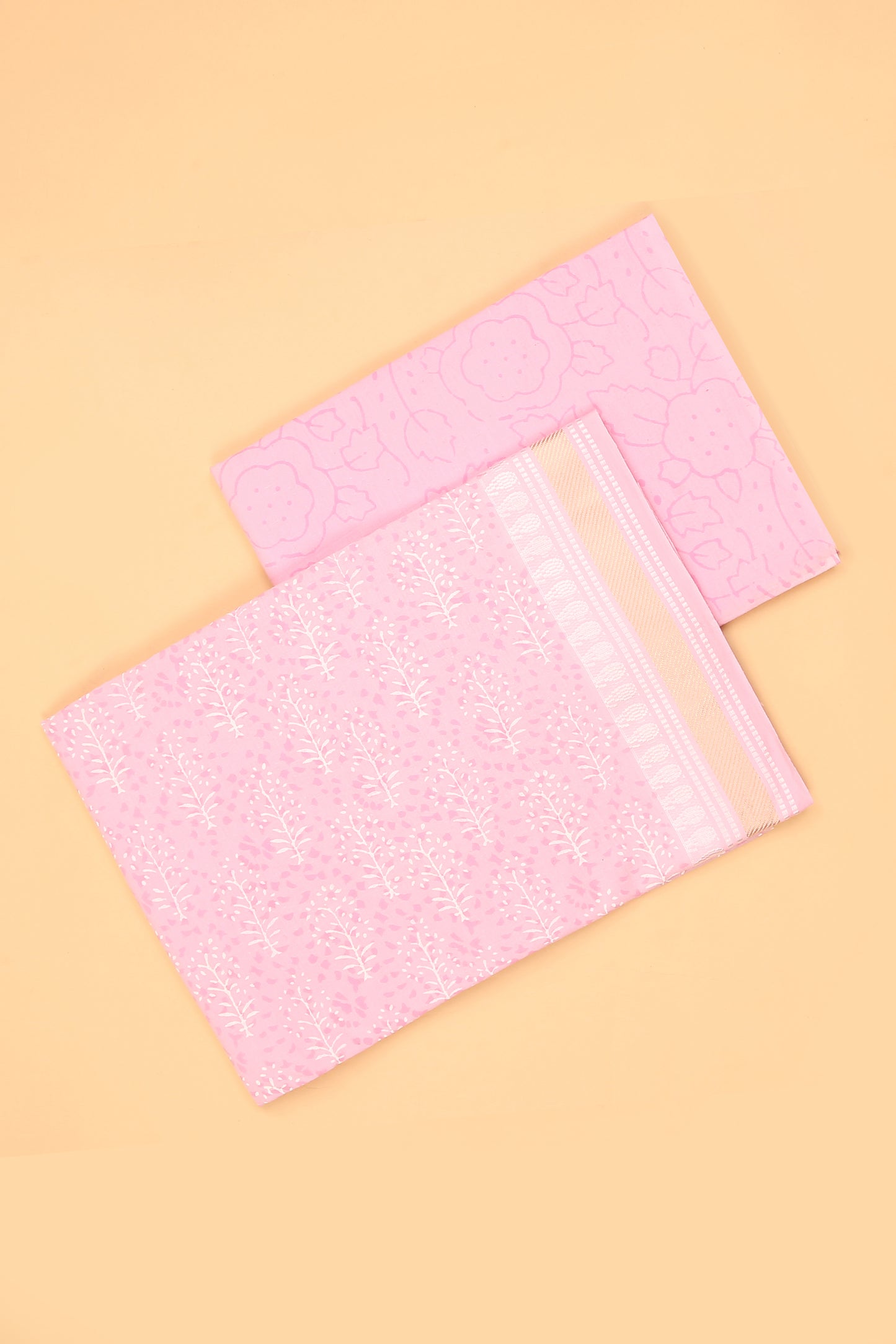 Pink Grace Pure Cotton Suit Set