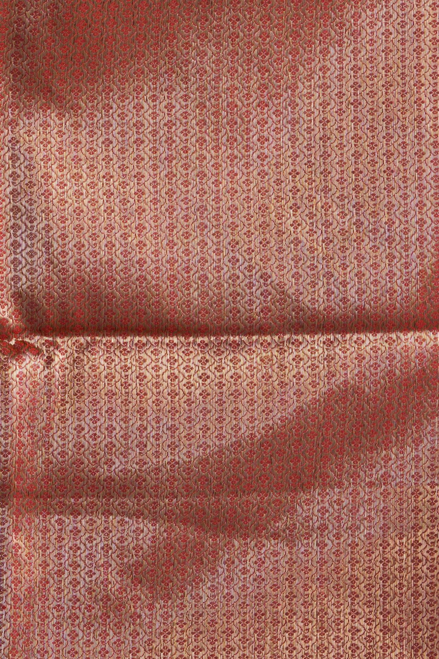 Maroon Plain Blend Silk Saree with traditional border palla and woven blouse