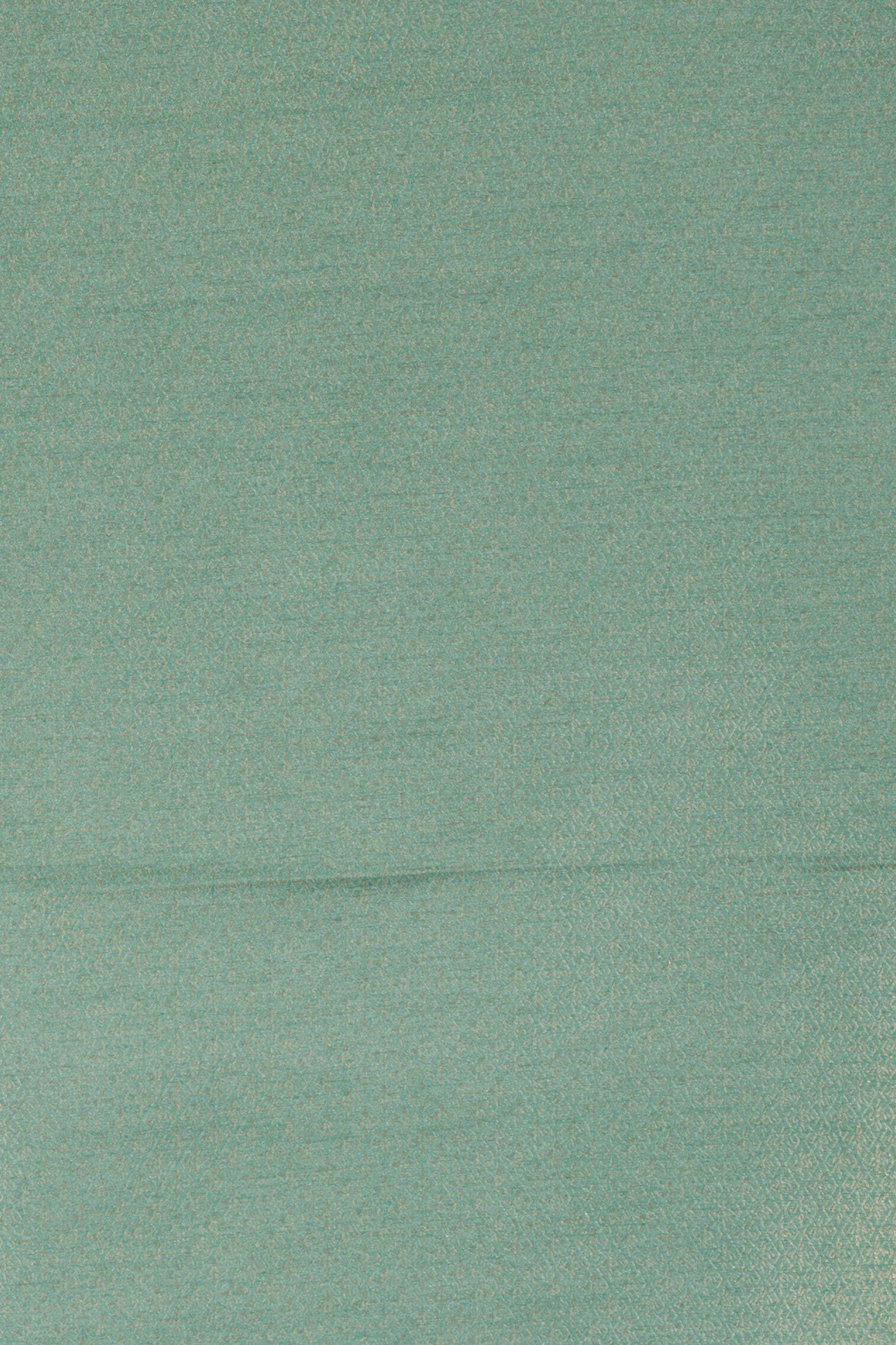 Sea Green Soft Silk Saree Woven in Almond Zari within the Fabric giving smooth texture from in and out