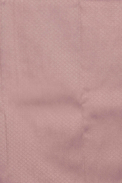 Lilac Soft Silk Saree Woven in Almond Zari within the Fabric giving smooth texture from in and out