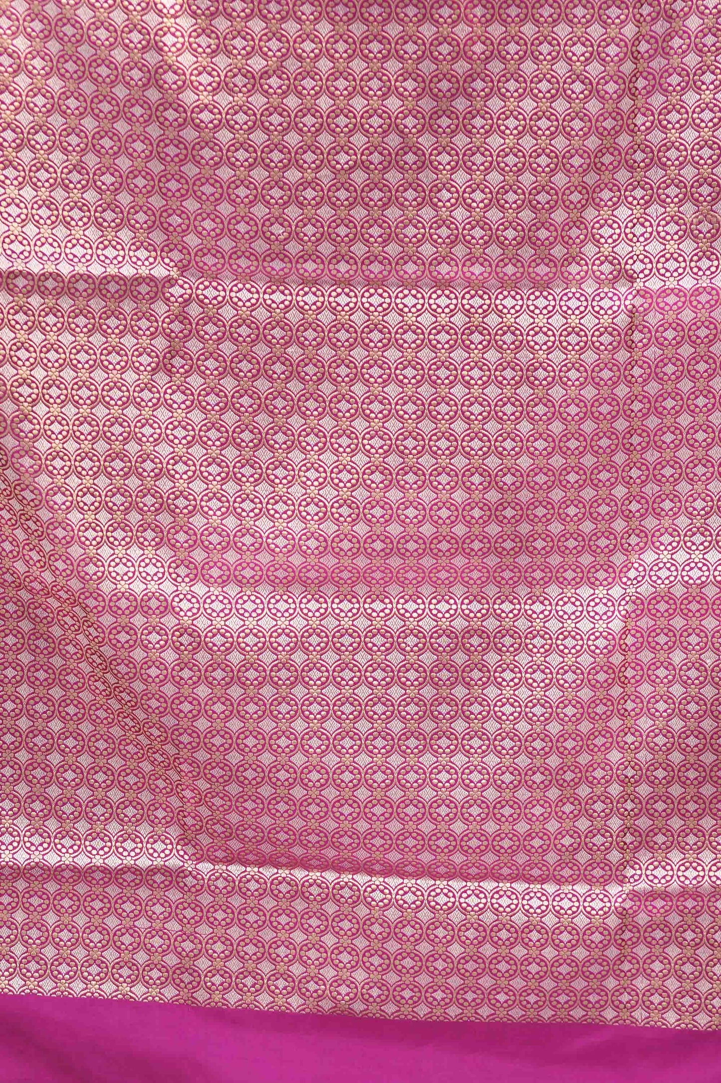 Dark Magenta Pure Banarasi Handloom Katan Silk With Kadua weaving